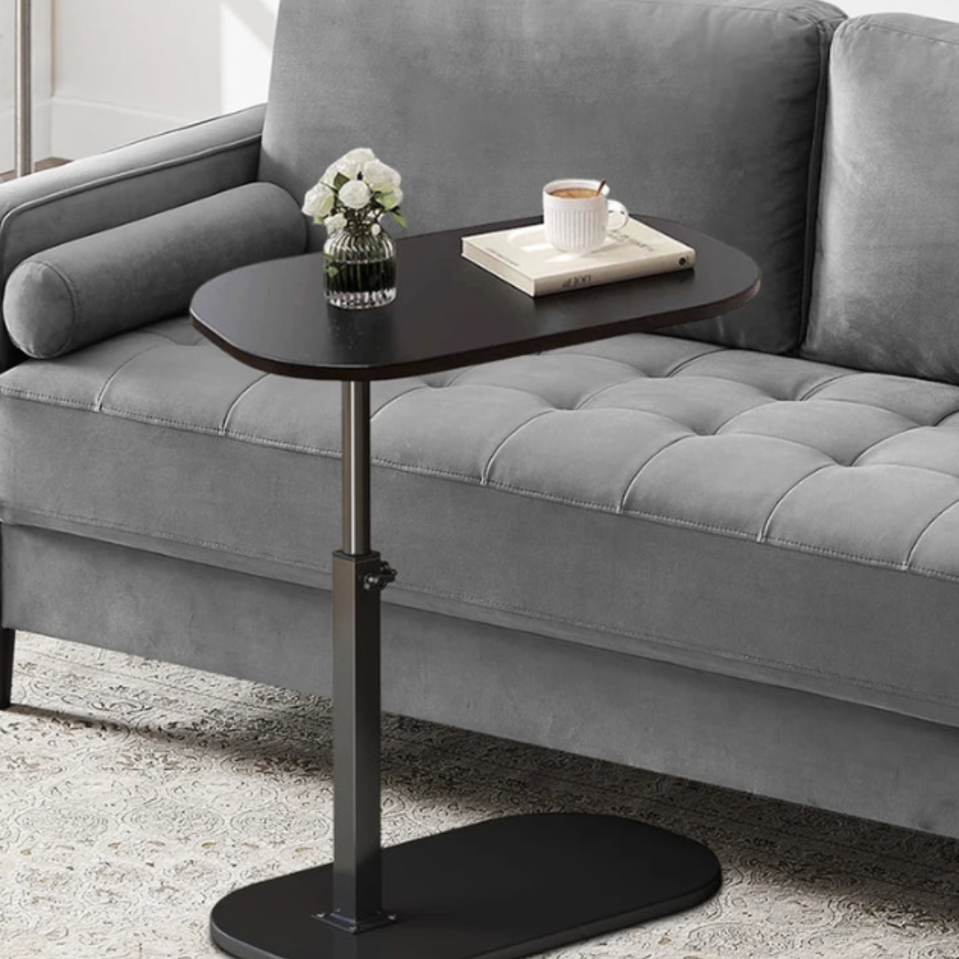 C Shape Adjustable Side Table