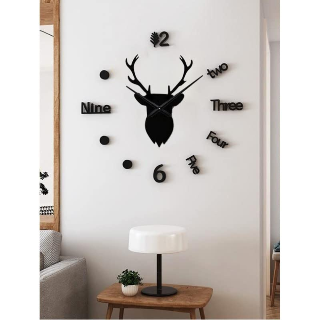 Acrylic Wall Clock Design for Living Room Bed Room (Design 02) Genuine & Original Products Sold