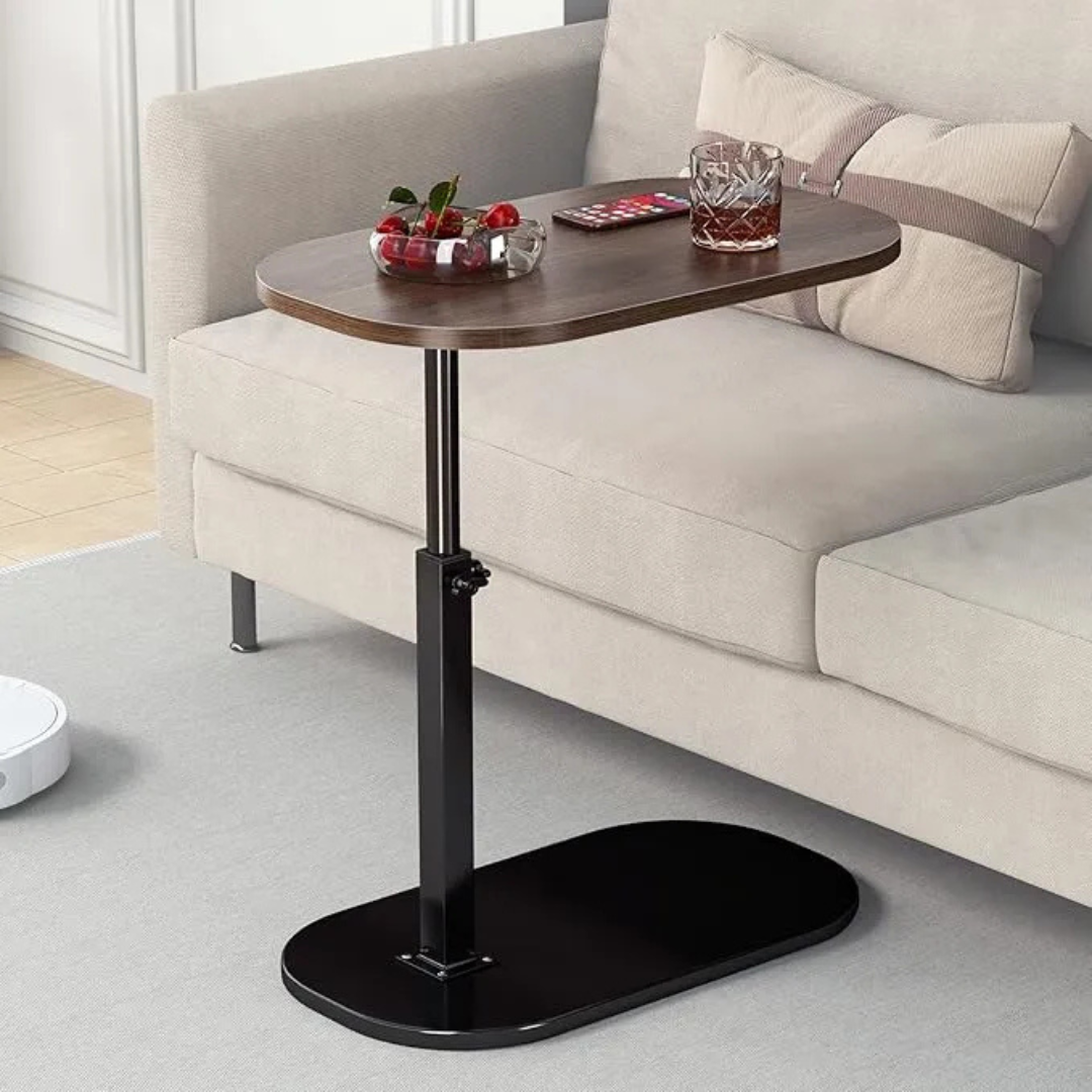 C Shape Adjustable Side Table