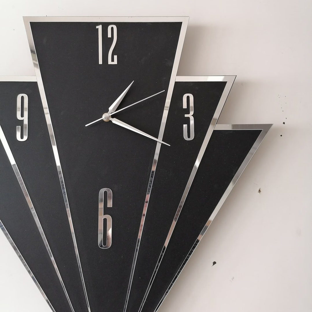 Wooden wall clock, Home Decor, Wall Art