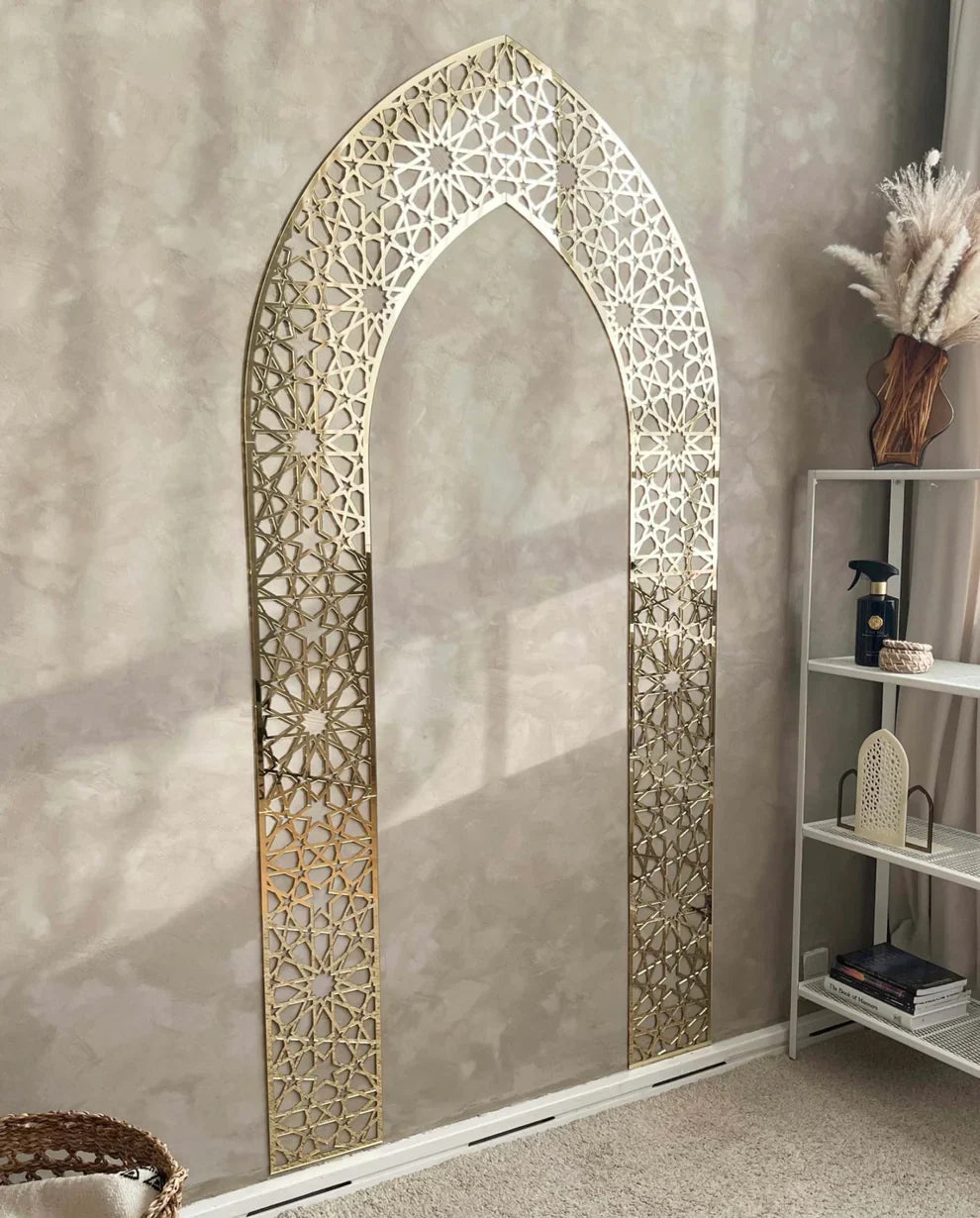 Mehrab Wall Art for Prayer Area Room - Ramadan Gifts