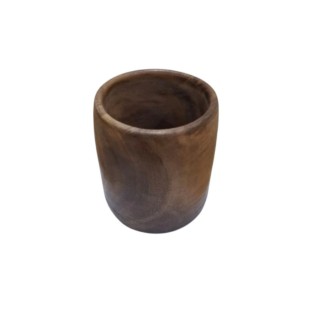 Handcrafted Wooden Glass