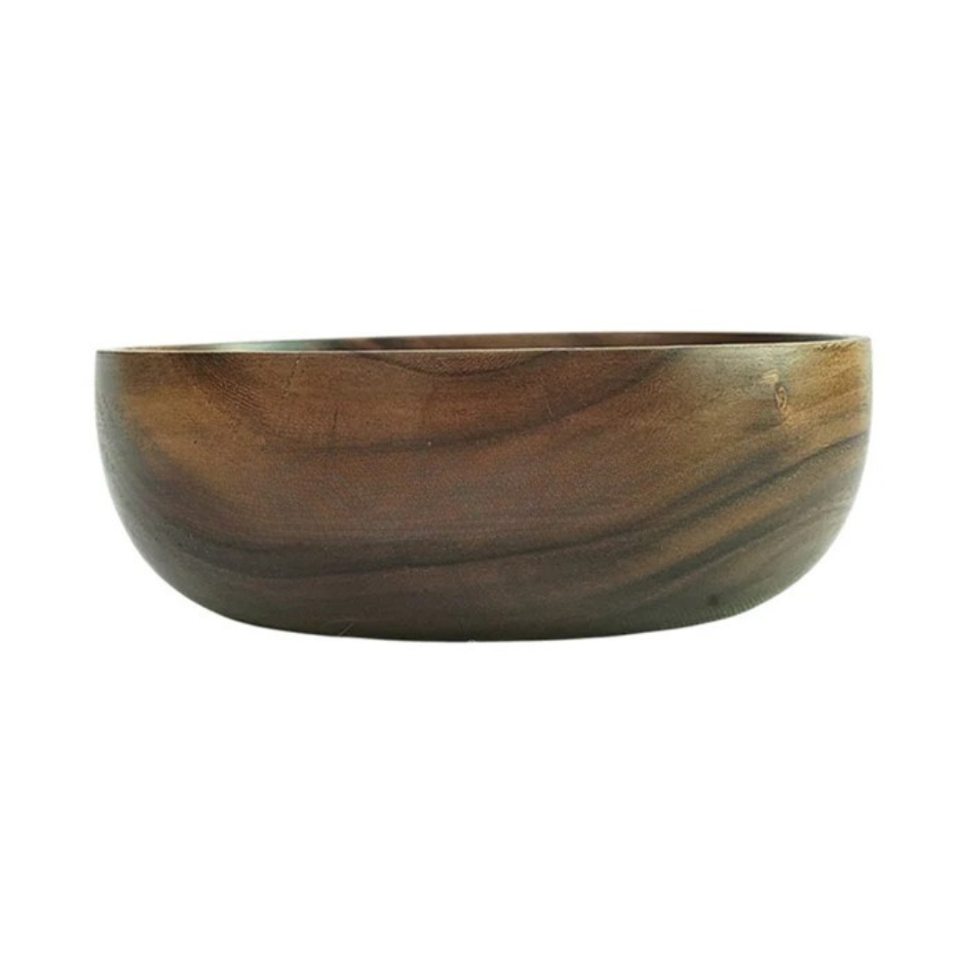 Medium Wooden Bowl 8"